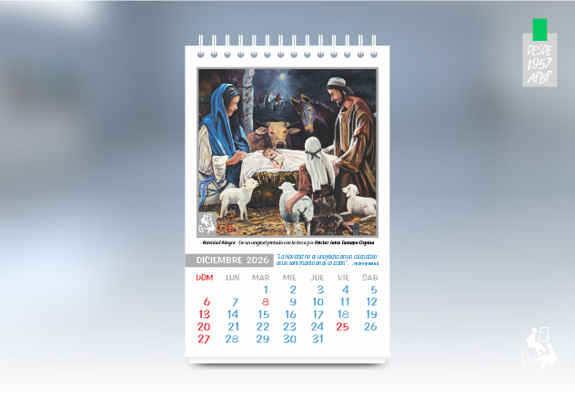DICIEMBRE CALENDARIO INSTITUCIONAL 2026