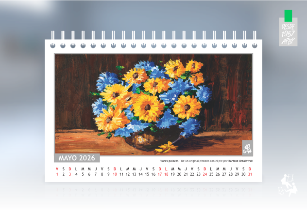 MAYO RETIRO CALENDARIO ANILLADO ACTUALIZADO 2026